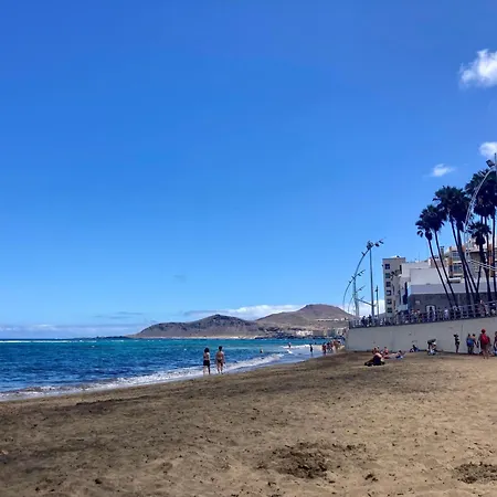 Luas Beachfront House Las Canteras Las Palmas Exterior photo